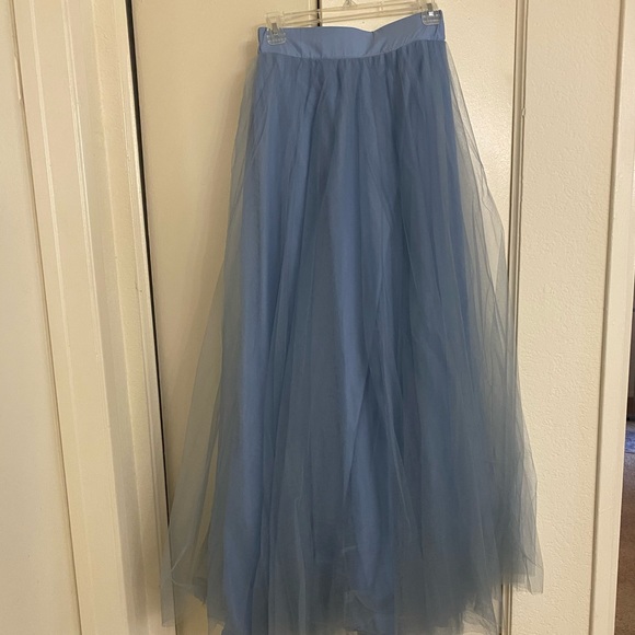 Dresses & Skirts - Slate Blue Tulle Skirt